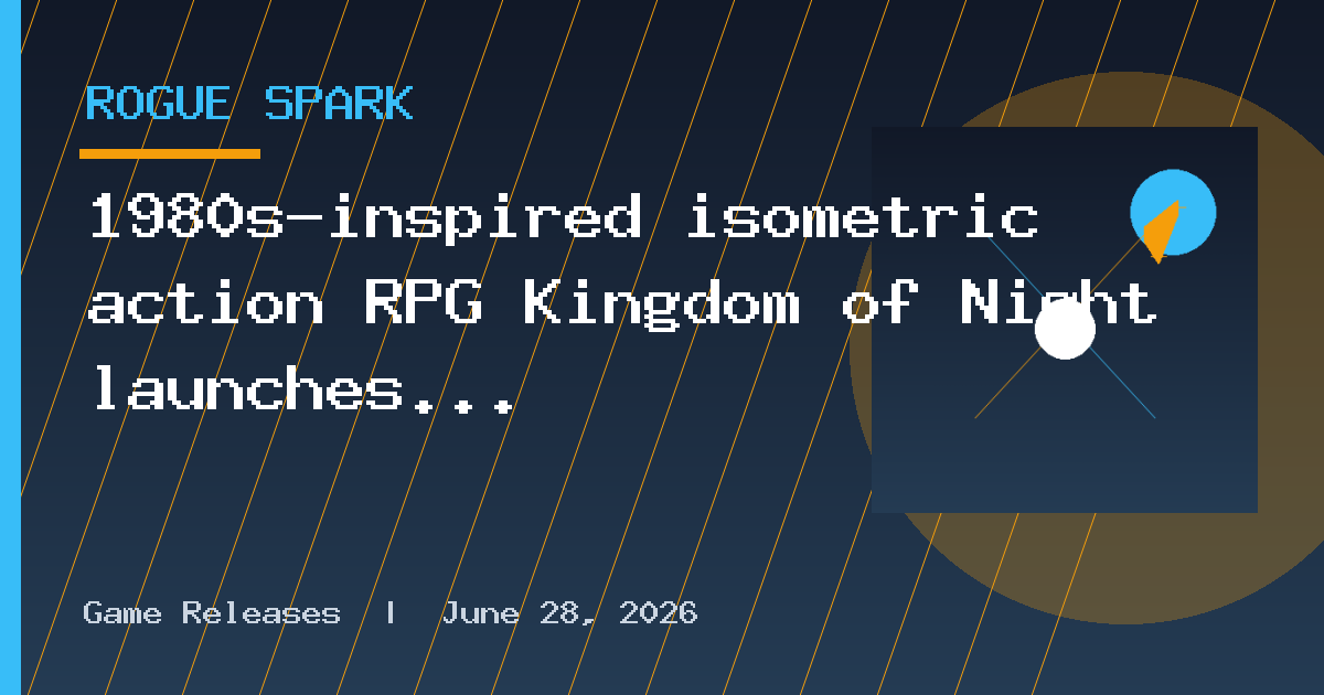 1980s-inspired isometric action RPG Kingdom of Night launches on November 5