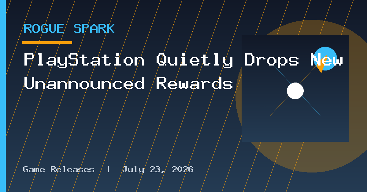 PlayStation Quietly Drops New Unannounced Rewards