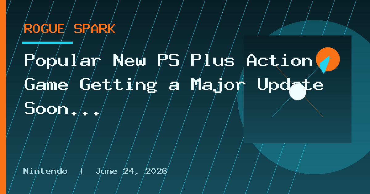 Popular New PS Plus Action Game Getting a Major Update Soon