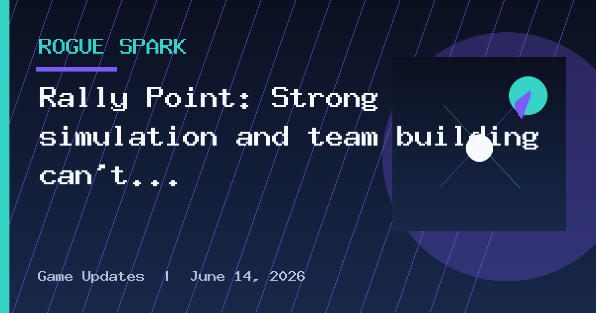 Rally Point: Strong simulation and team building can't carry Menace forever